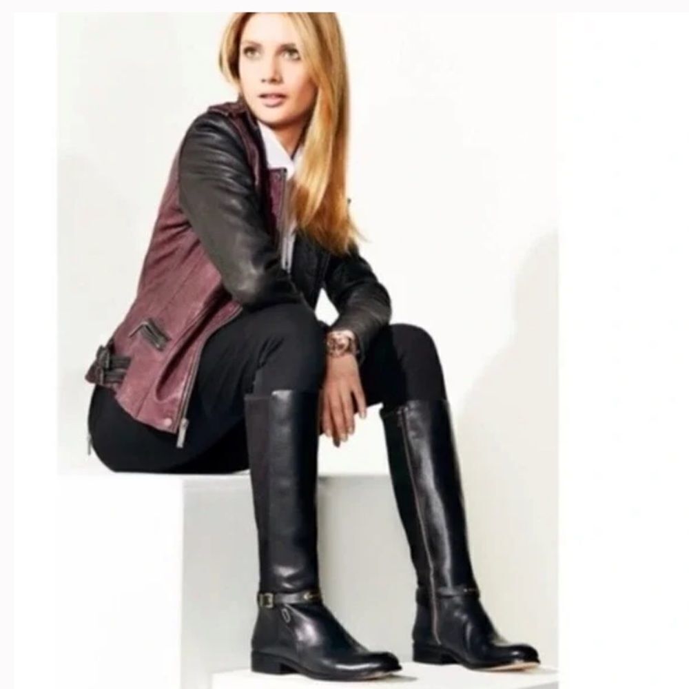 MICHAEL Kors • Arley tall black riding boots - Picture 2 of 8